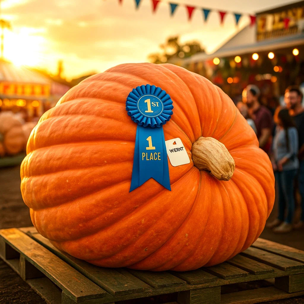 Big Max Pumpkin Seeds - Heirloom Non-GMO Cucurbita maxima for Giant Pumpkins, 30 Seeds for Contests & Decorations