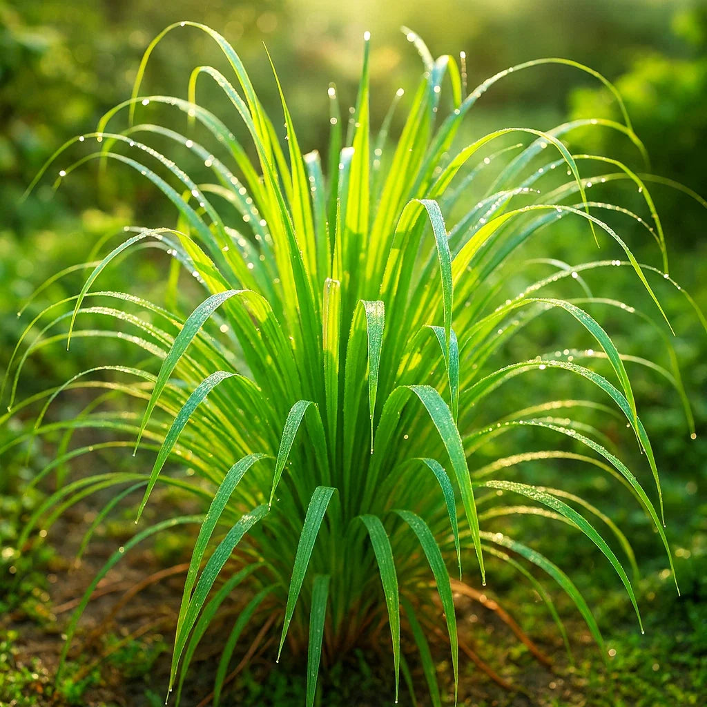 Lemongrass Seeds - 400+ Non-GMO Cymbopogon citratus for Culinary & Mosquito Repellent, Perennial Herb, Indoor & Outdoor Gardening
