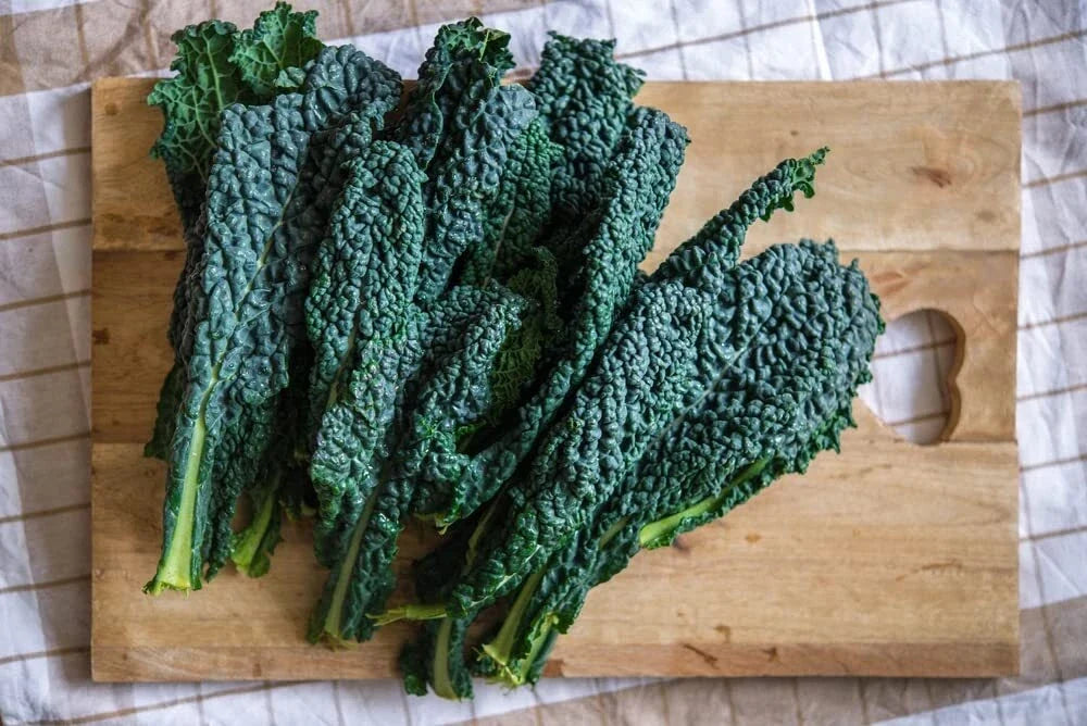 Black Magic Kale Seeds - Heirloom Dark Green Brassica oleracea var. sabellica, 200 Seeds for Home Garden, Nutritious Greens
