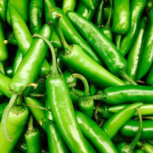 Serrano Pepper Seeds - Heirloom Non-GMO Capsicum annuum for Gardening & Culinary Use, Spicy Hot Peppers Seed Packet