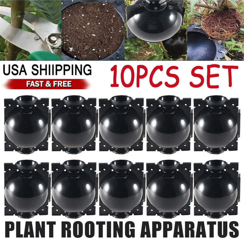 High Pressure Propagation Plant Rooting Device Ball Box – 10X Graft Garden Tool for Rooting and Plant Propagation