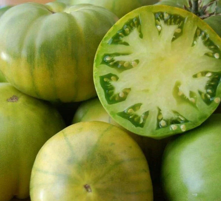 Aunt Ruby's Green German Tomato Seeds - 50+ Heirloom Vegetable Seeds for Salad