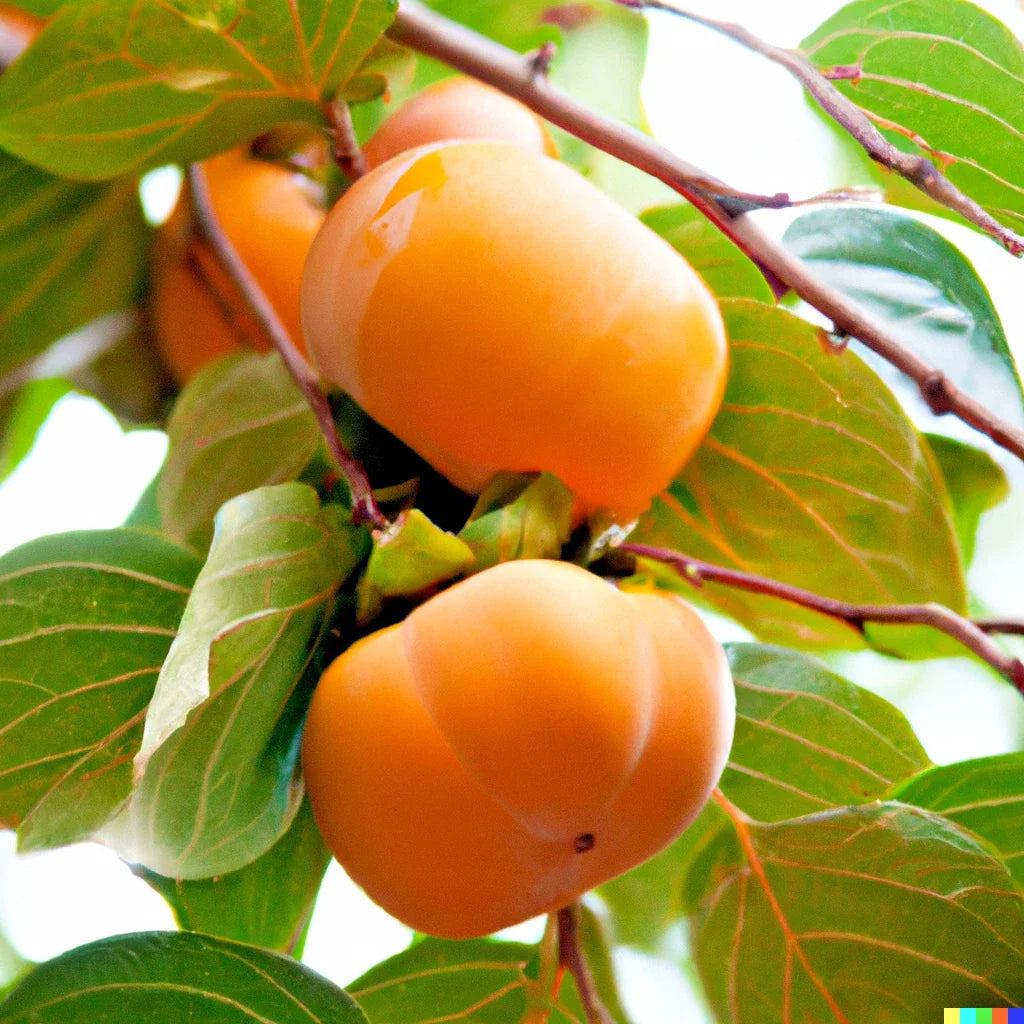 Japanese Persimmon Seeds - Pack of 5 - Diospyros kaki Edible Fruit Tree for Home Gardens - Non-GMO, Easy to Grow, Free Shipping USA