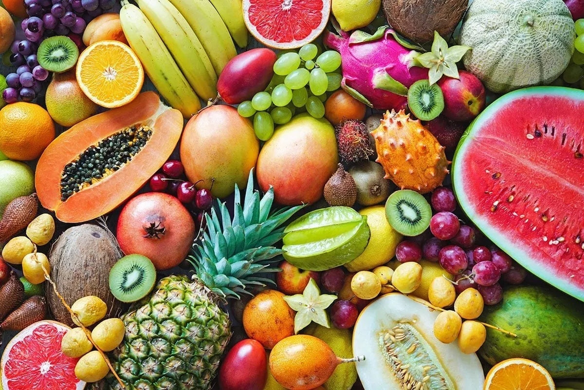 Tropical Fruit Seeds Collection - 10 Organic Varieties for Planting