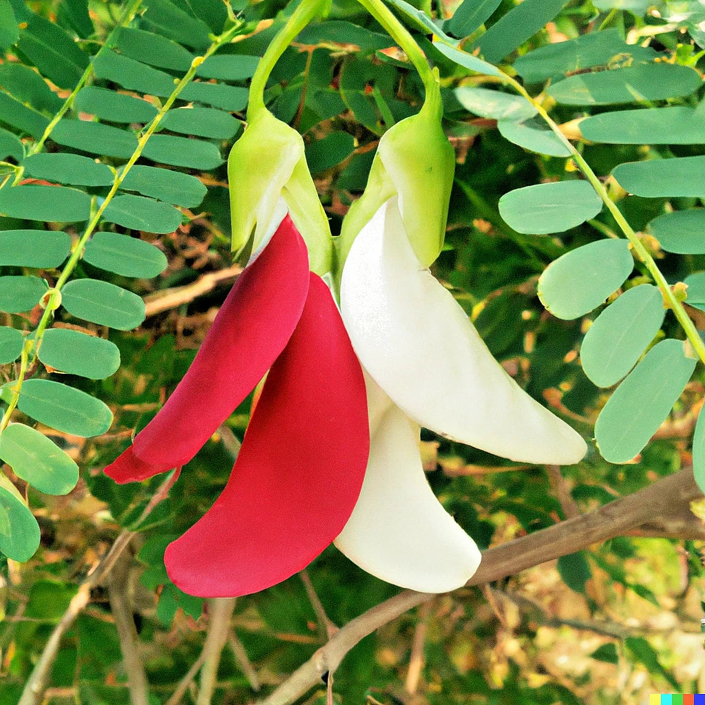 20 Vegetable Hummingbird Tree Seed Mix - Sesbania grandiflora - Tropical Garden Seeds