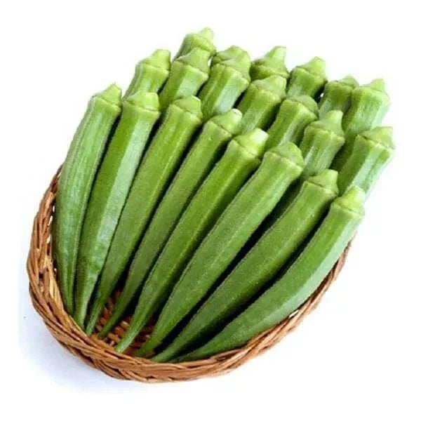 Perkins Long Pod Okra Seeds - Heirloom Non-GMO - 100+ Fresh Seeds Abelmoschus esculentus
