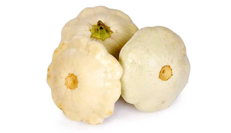 Peter Pan Squash Seeds - 25+ Pack, Heirloom Cucurbita pepo, Compact Bush-Type, USA Grown, Non-GMO, Full Sun, Easy to Grow