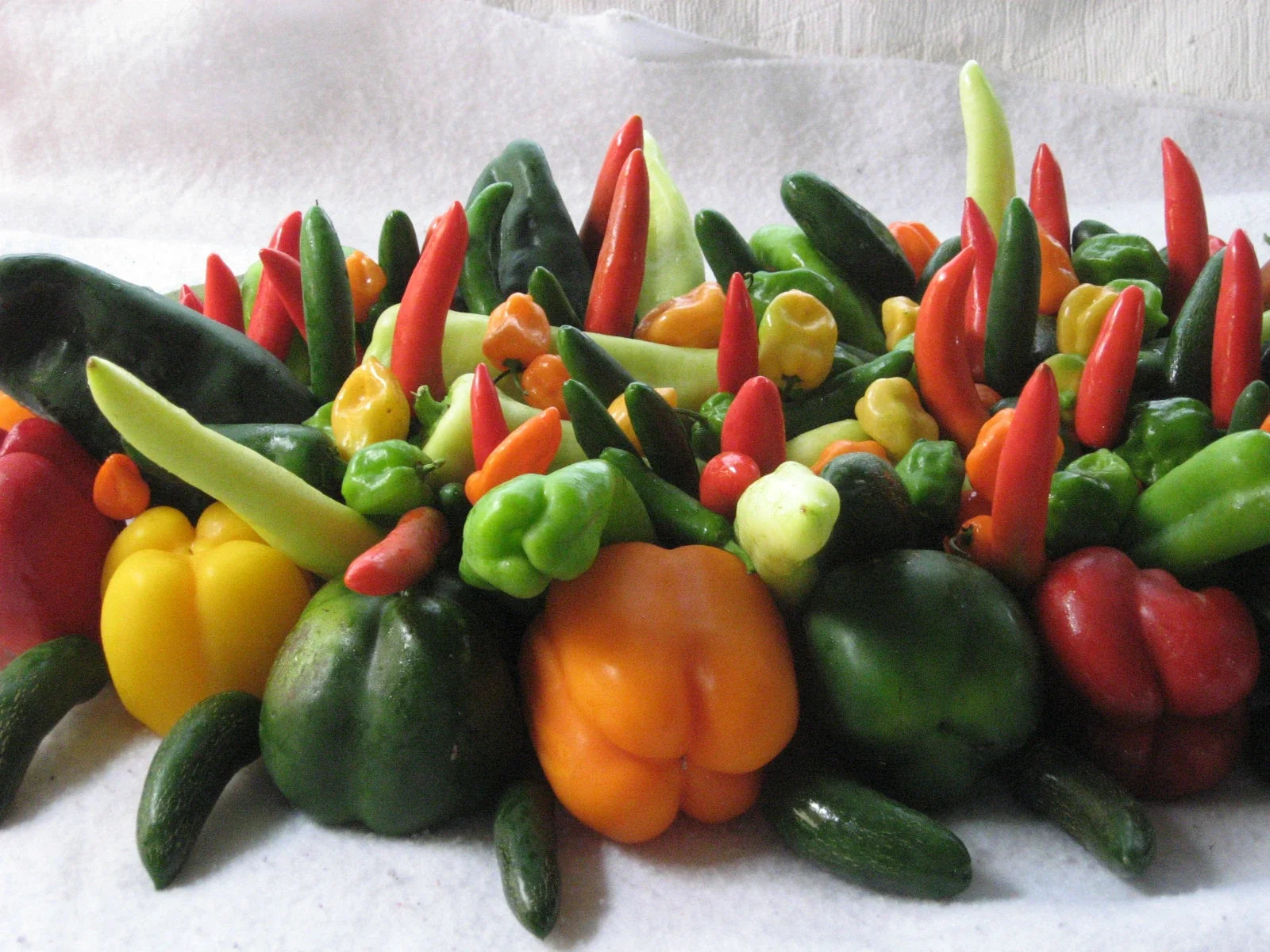 Holy Moley Pepper Seeds - 60 Count, Sweet to Hot Capsicum Annuum Varieties for Gardening, Culinary Use