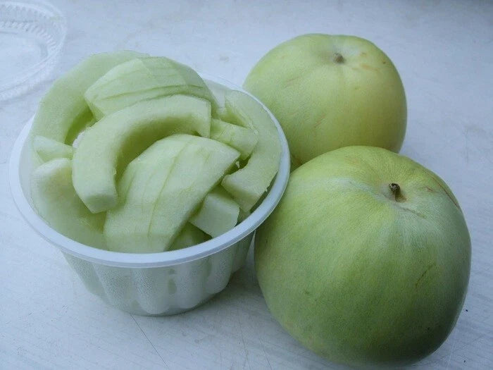 Taiwanese Honey Musk Melon Seeds - 20+ Fragrant Sweet Cucumis melo Vining Seeds for Home Garden
