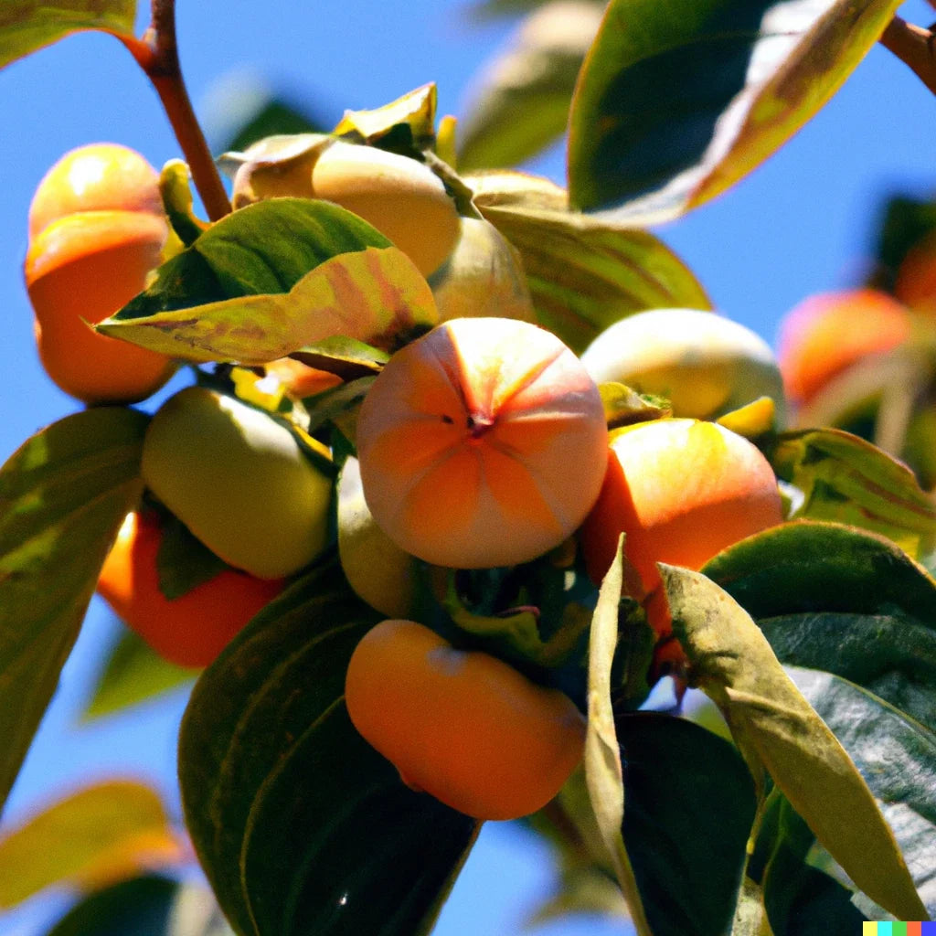 Persimmon Seeds - 5 Pack - Diospyros virginiana Native Edible Fruit Tree Seeds for Home Garden, Backyard Orchard, Free Shipping