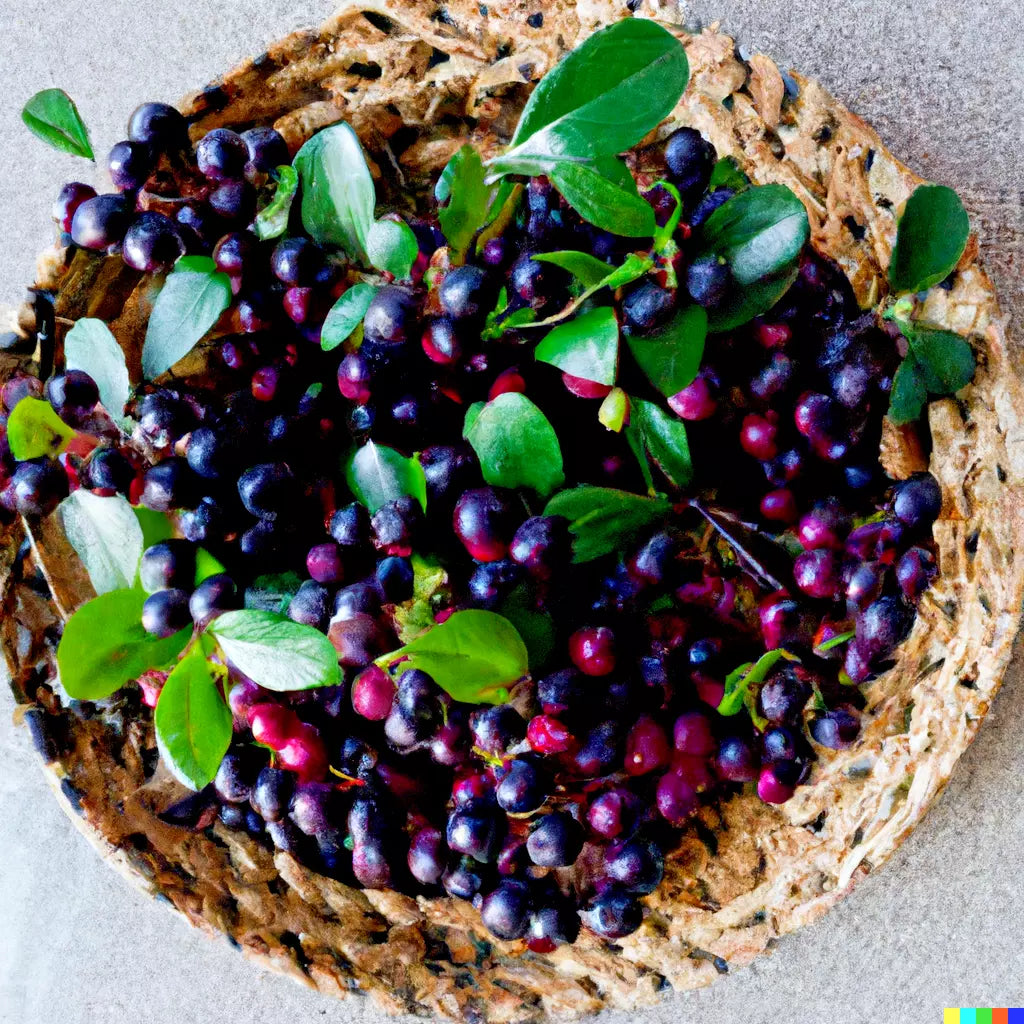 Salal Berry Seeds Pack of 100+ | Edible Fruits | Gaultheria shallon Evergreen Shrub for Gardens & Landscaping