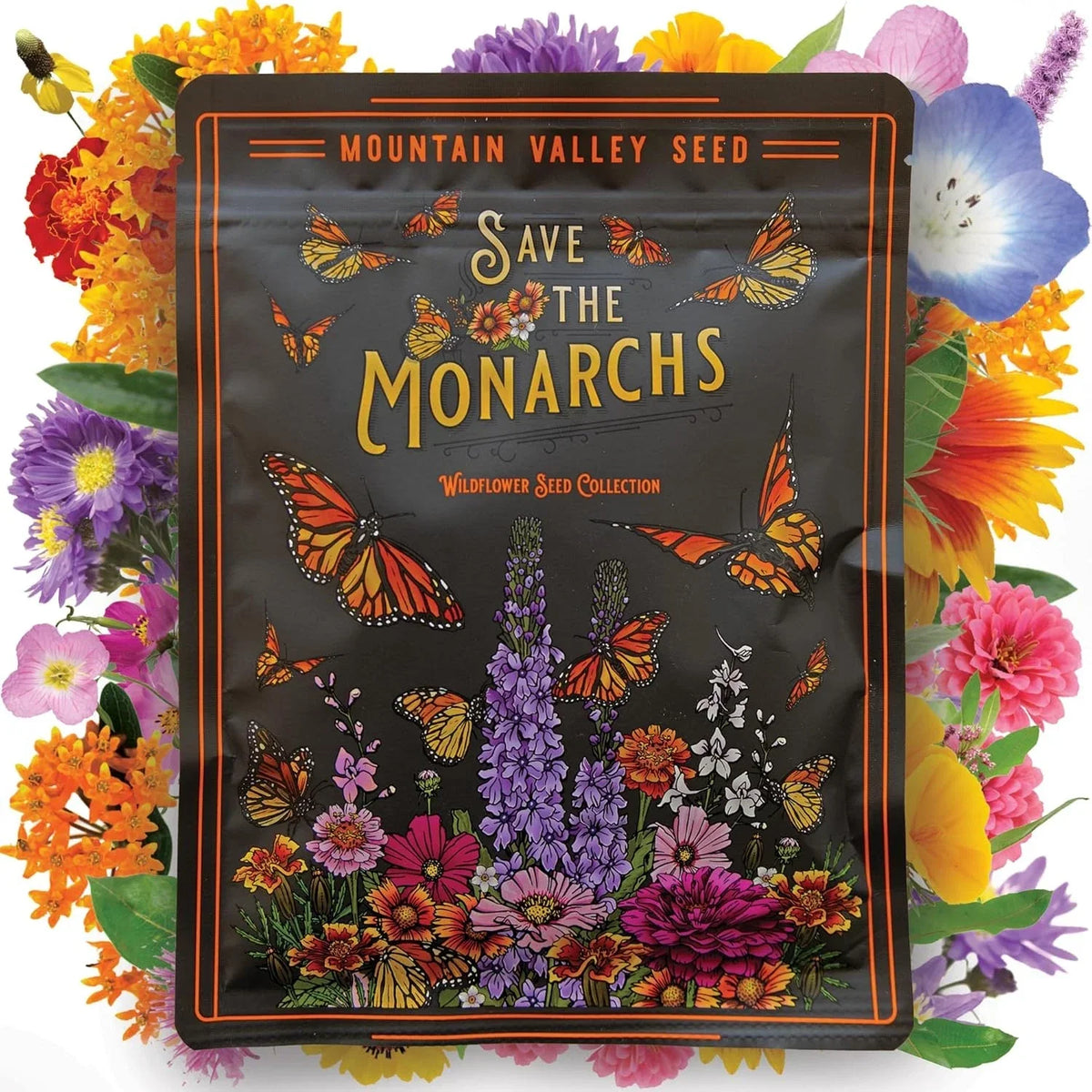 National Wildflower Seed Collection – Bulk Perennial Wildflower Seeds for Pollinator Gardens