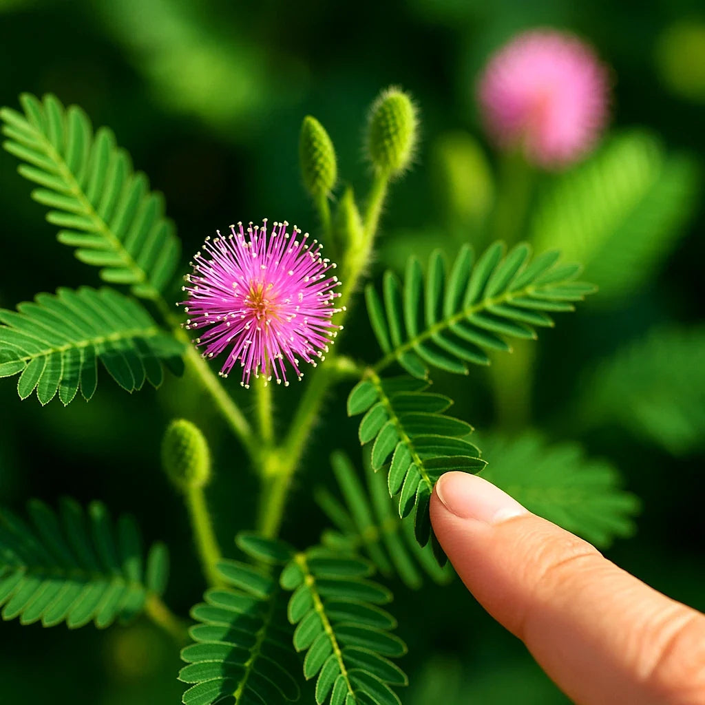 Mimosa Pudica Seeds | Touch-Me-Not Sensitive Plant | Indoor Houseplant | Over 100 Seeds