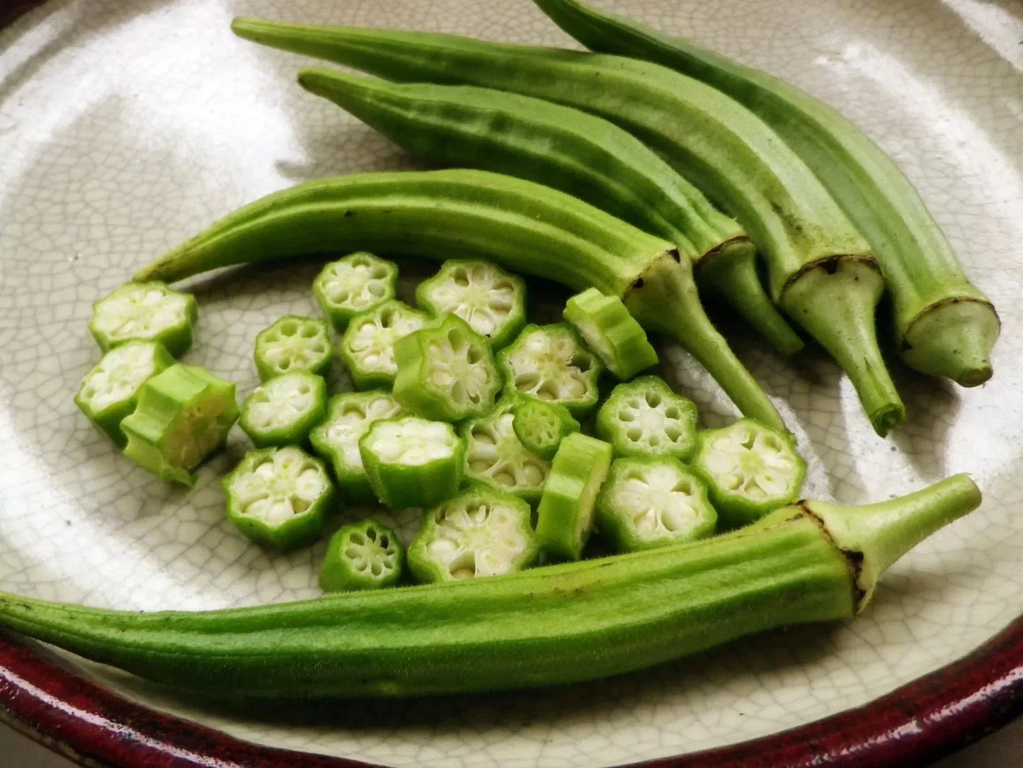 Louisiana Longhorn Cowhorn Okra Seeds - 50+ Heirloom Non-GMO Abelmoschus esculentus