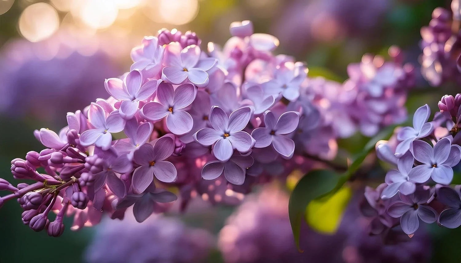 Late Lilac Seedling 18-24" Syringa vulgaris Purple Flowering Plant for Gardens and Landscaping