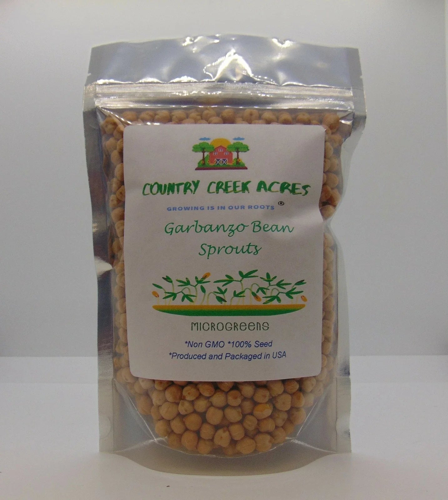 Garbanzo Bean Seeds 12 Ounce | Chickpea Seeds for Planting | Cicer arietinum | Edible Bean Seeds for Garden & Container
