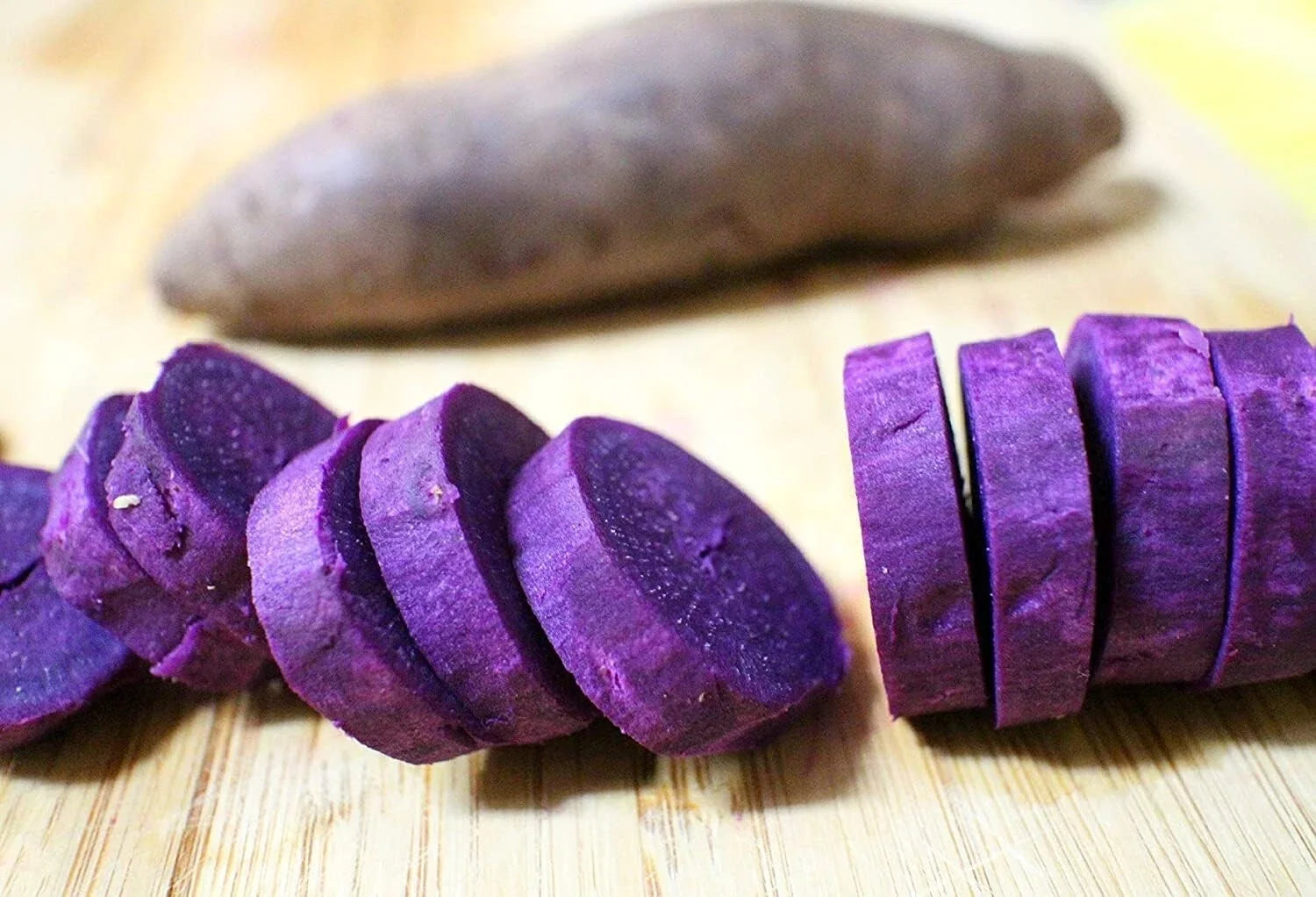 Purple Japanese Sweet Potato Slips - Organic Ipomoea batatas Garden Plants, 10 Pack