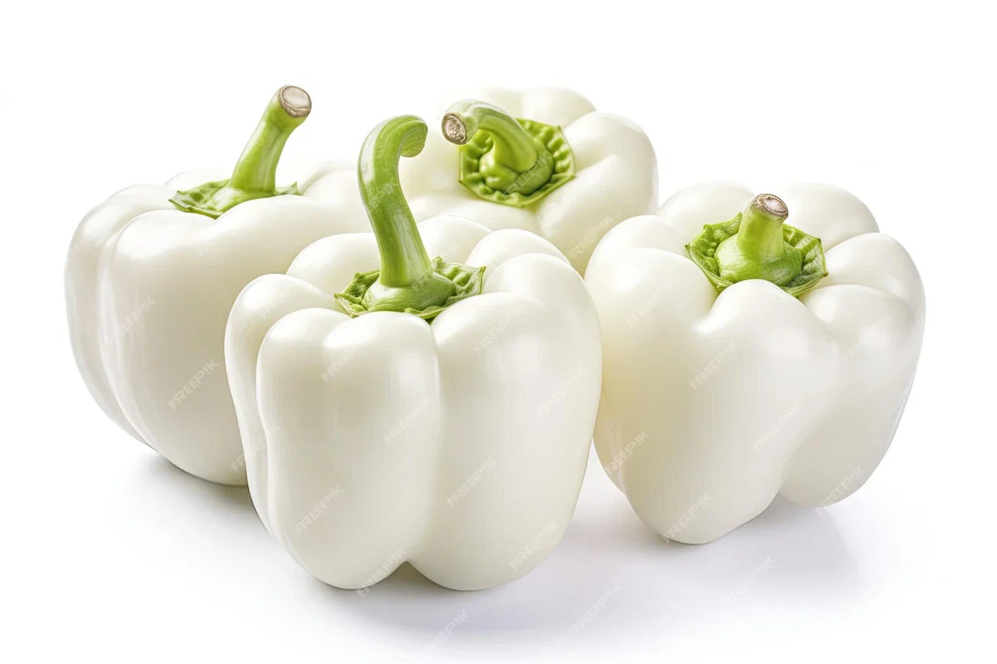 Heirloom White Bell Pepper Seeds - Organic Non-GMO Rare Variety for Home Gardens