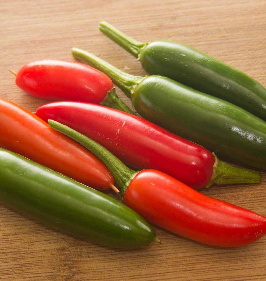 Serrano Pepper Seeds 50+ Heirloom Capsicum annuum Vegetable Garden Planting Kit