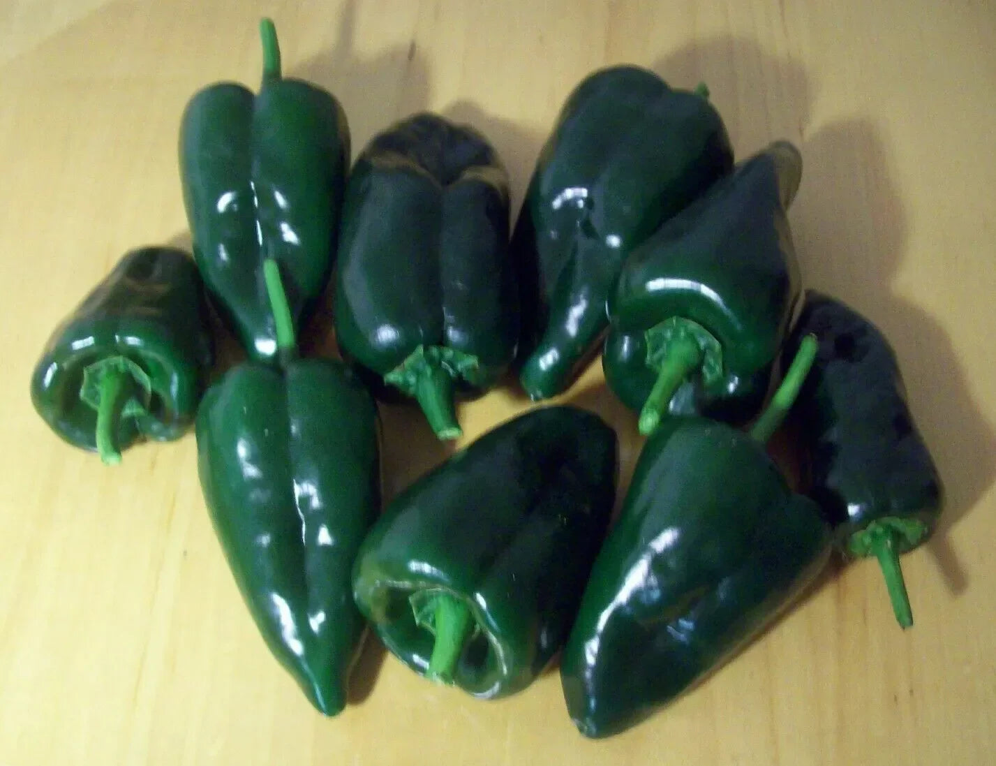 Ancho Poblano Pepper Seeds - 30+ Mild Capsicum annuum Seeds for Garden