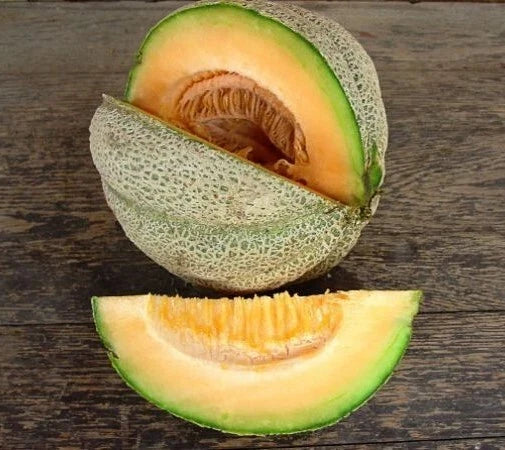 Hearts of Gold Melon Seeds – 20 Premium Cucumis melo Seeds for Juicy, Sweet Melons, Vining Growth, Non-GMO, Full Sun Gardening