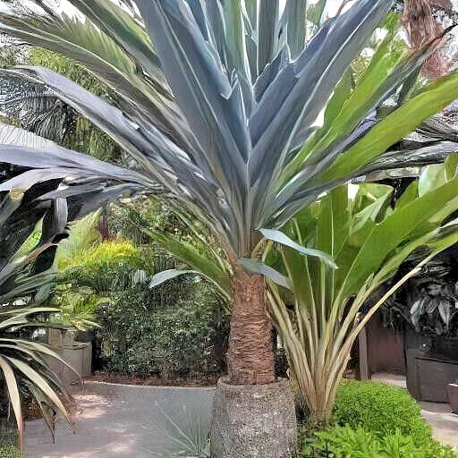 Blue Dracaena Seeds - Pack of 15 - Cordyline indivisa 'Lil' Palm - Evergreen with Blue Hue for Indoor & Outdoor Gardening