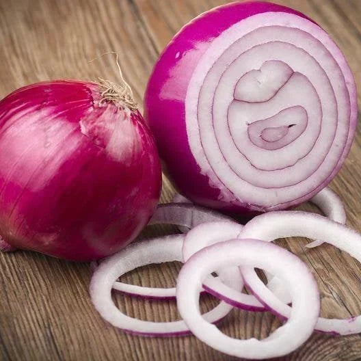 Red Creole Onion Seeds - Heirloom Non-GMO Allium cepa with Tracking