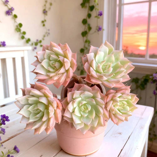 Rare Succulents Bare Root Plant - Margaret Echeveria spp. Drought-Tolerant, Easy Care, Home Decor