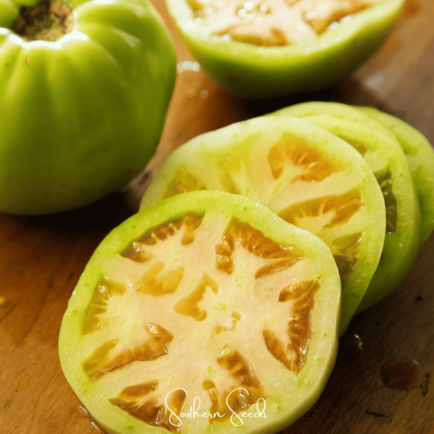 Evergreen Tomato Seeds - Heirloom Non-GMO Indeterminate Solanum lycopersicum, 50 Seeds