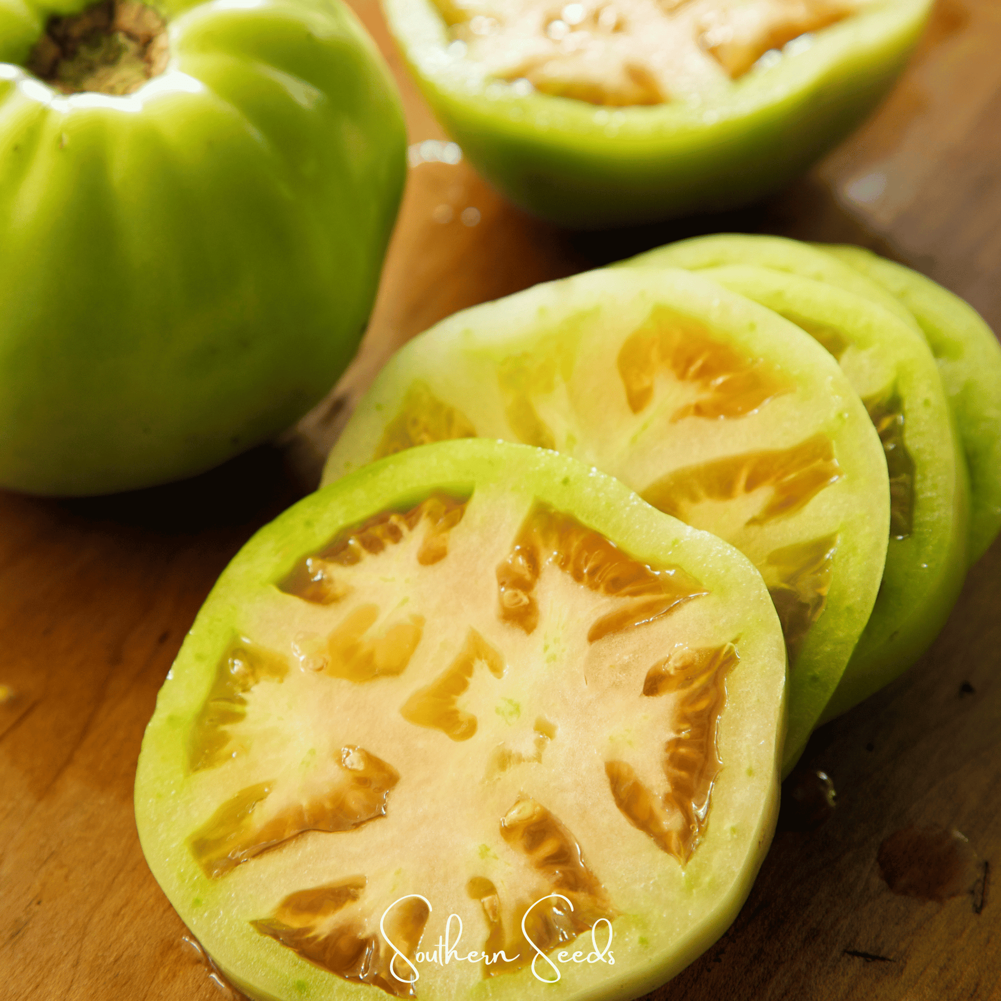 Evergreen Tomato Seeds - Heirloom Non-GMO Indeterminate Solanum lycopersicum, 50 Seeds